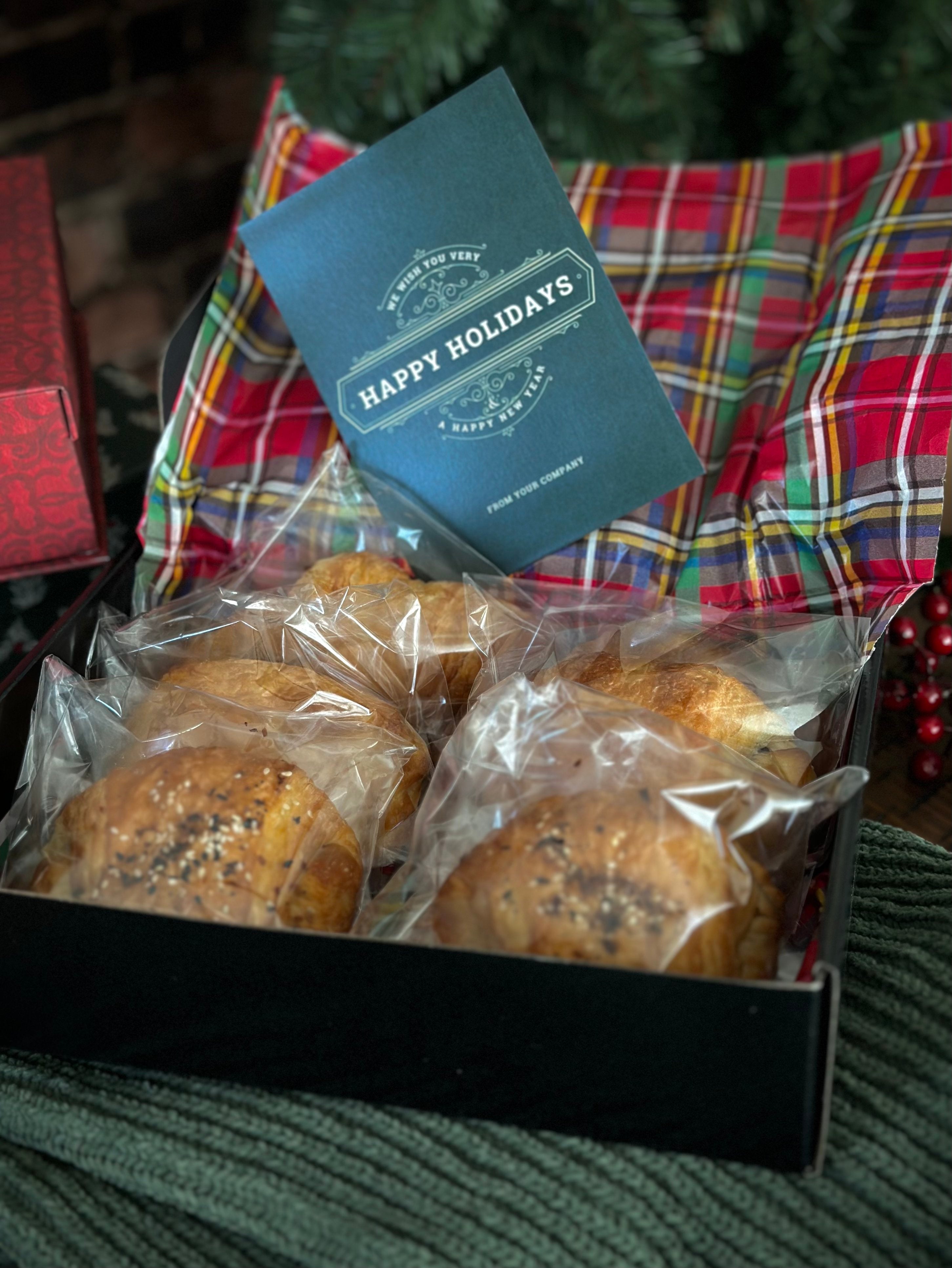 vegan croissant gift box