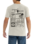 Curious Cat Bakery Croissant Tee