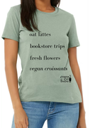 Curious Cat Bakery Favorite Things Tee